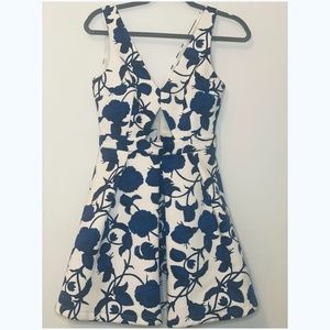 floral cutout Dress
